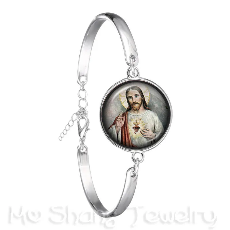 2018 Новый стиль с принтом Святой Девы Марии матери ребенка браслет Иисус Христос