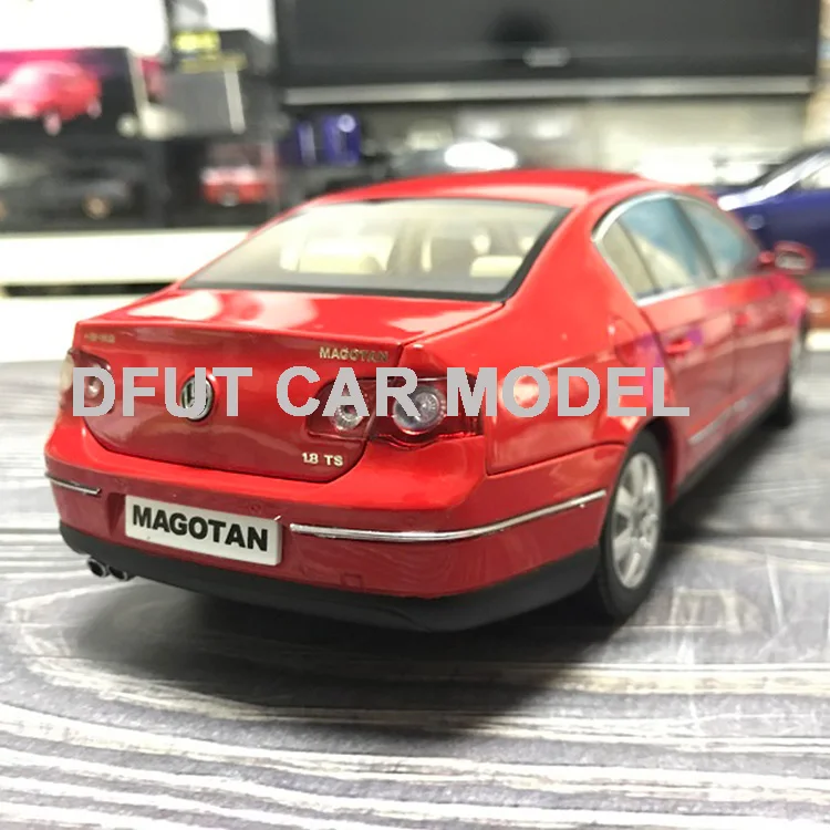 Литая 1:18 игрушка из сплава с оттягивающейся спинкой 2007 B6 Magotan модель автомобиля Детские игрушечные машинки оригинальные авторизованные подлинные детские игрушки