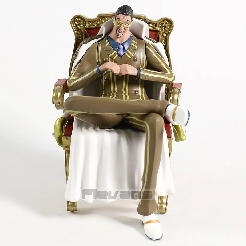 Аниме one piece Borsalino kizzaru Sitting Ver. ПВХ фигурка игрушка Коллекционная модель Фигурка