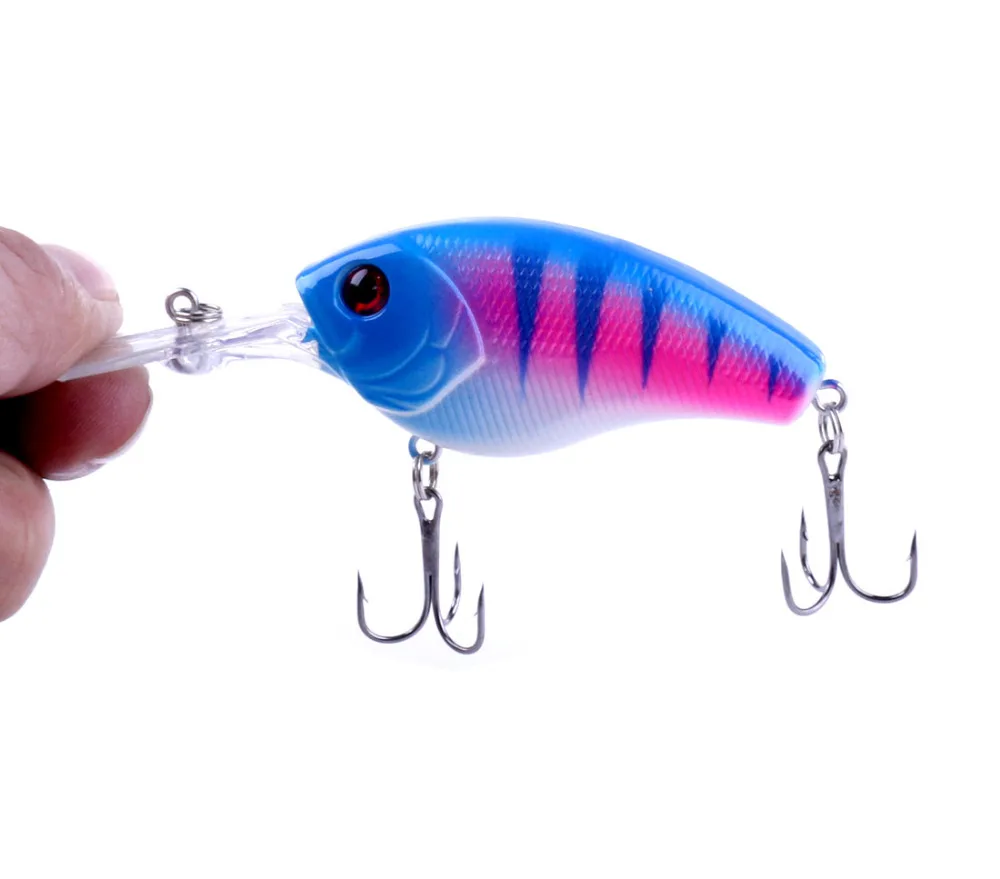 HENGJIA жесткие пластиковые рандомные приманки для форели рыбалка плавания в виде