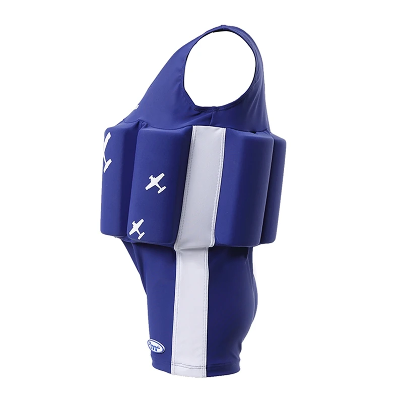 Children Buoyancy Swimsuit Boys Girls Foam Guard Swimsuit One Piece Swimming Suit Learning To Swim Waist Water Cloth Sport Suit