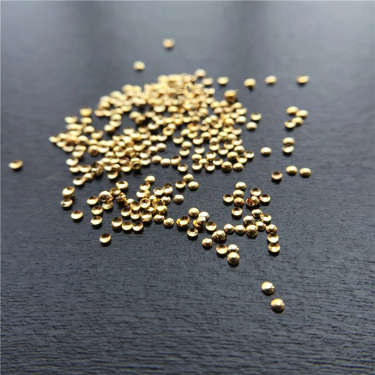 Бесплатная доставка 250 шт. круглые металлические шпильки для ногтей в стиле панк 1