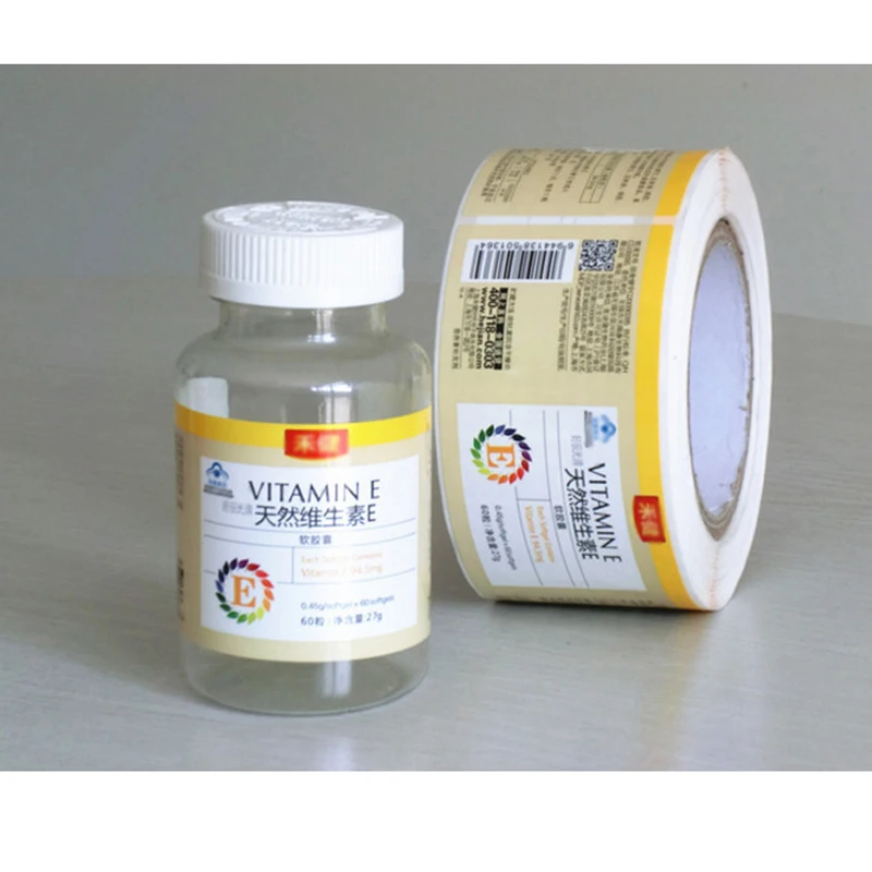 

High Quality Printed Waterproof Packaging Product Labels,Self Adhesive Food Packaging Product Labels