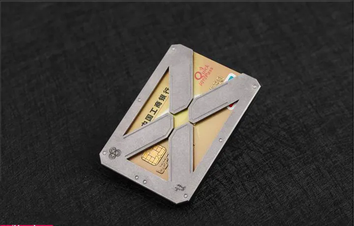 Новинка, EDC, кошелек из чистого титанового сплава, многофункциональный держатель для карт, мужской подарок, гаджет для использования на открытом воздухе, многофункциональные инструменты EDC