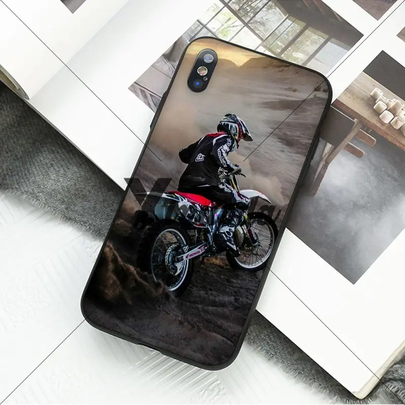 Yinuoda мотоциклетный чехол для телефона высокого качества iPhone X XS MAX 6 6s 7 7plus 8 8Plus 5 5S SE