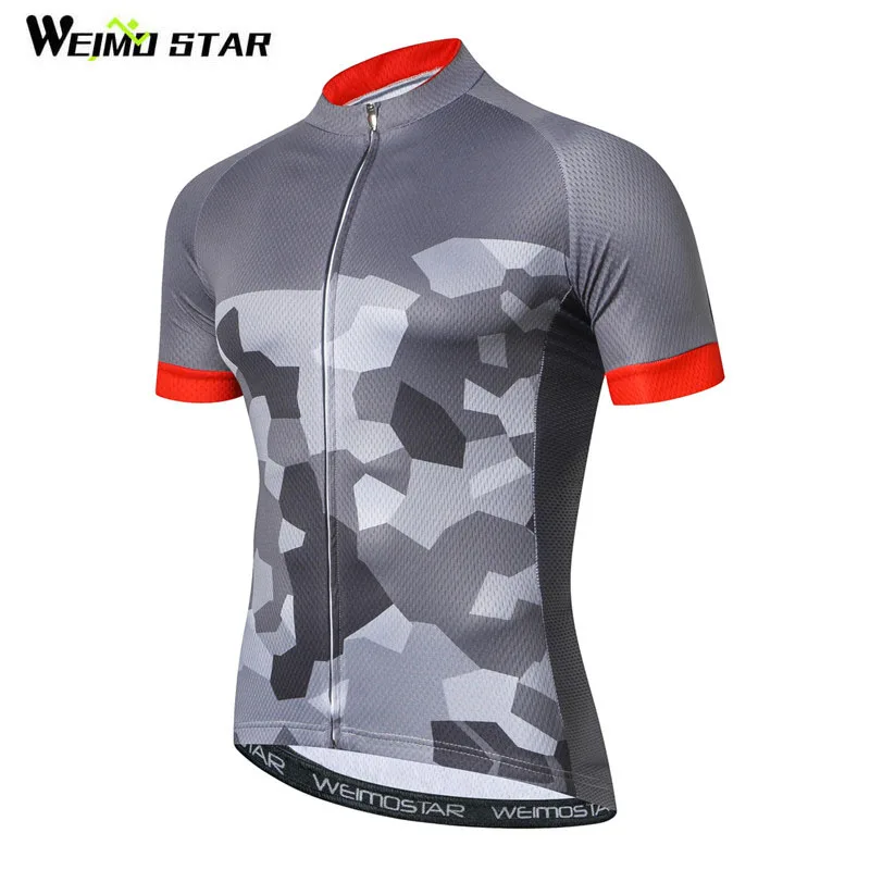 

Weimostar Bike Team Racing Cycling Jersey Shirt Men Summer Breathable Cycling Clothing Quick Dry MTB Bike Jersey Bicycle Clothes