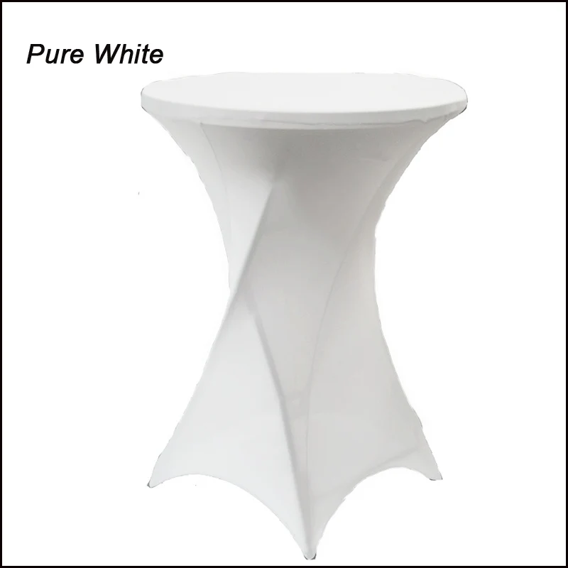 10 шт./упак. покрытие из спандекса и лайкры для 4 ножек 80 см|tablecloth fabric|tablecloth