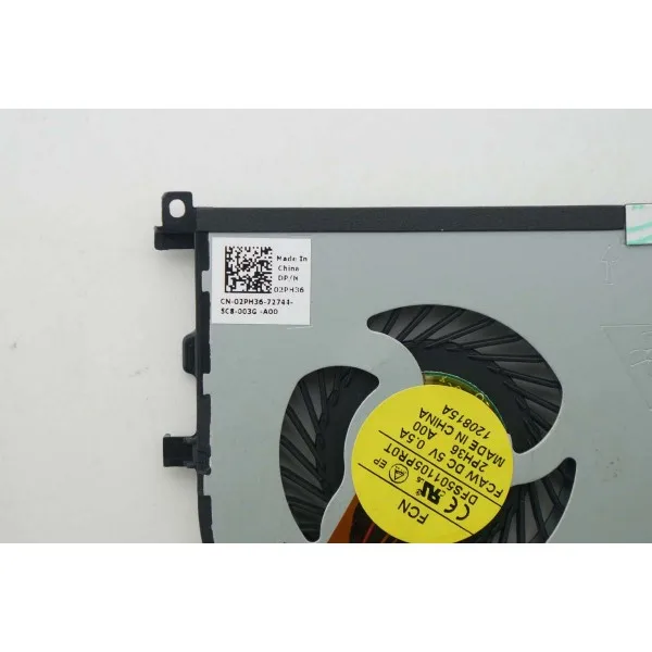 Новый охлаждающий вентилятор для ноутбука Dell XPS 15 9530 Precision M3800 02PH36 2PH36 DC28000DQF0|fan