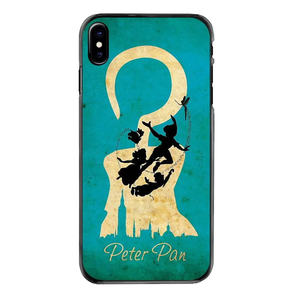 Accessories Bag Case For iPhone 4 4S 5 5S 5C SE 6 6S 7 8 Plus X XR XS Max iPod Touch Peter Pan Take Me To Neverland Glossy |