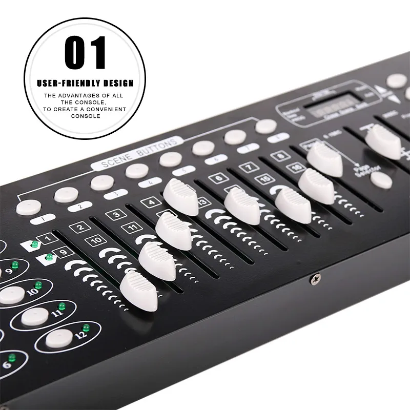 192 CH DMX512 сценический светильник|dmx512 controller|master 2master light |