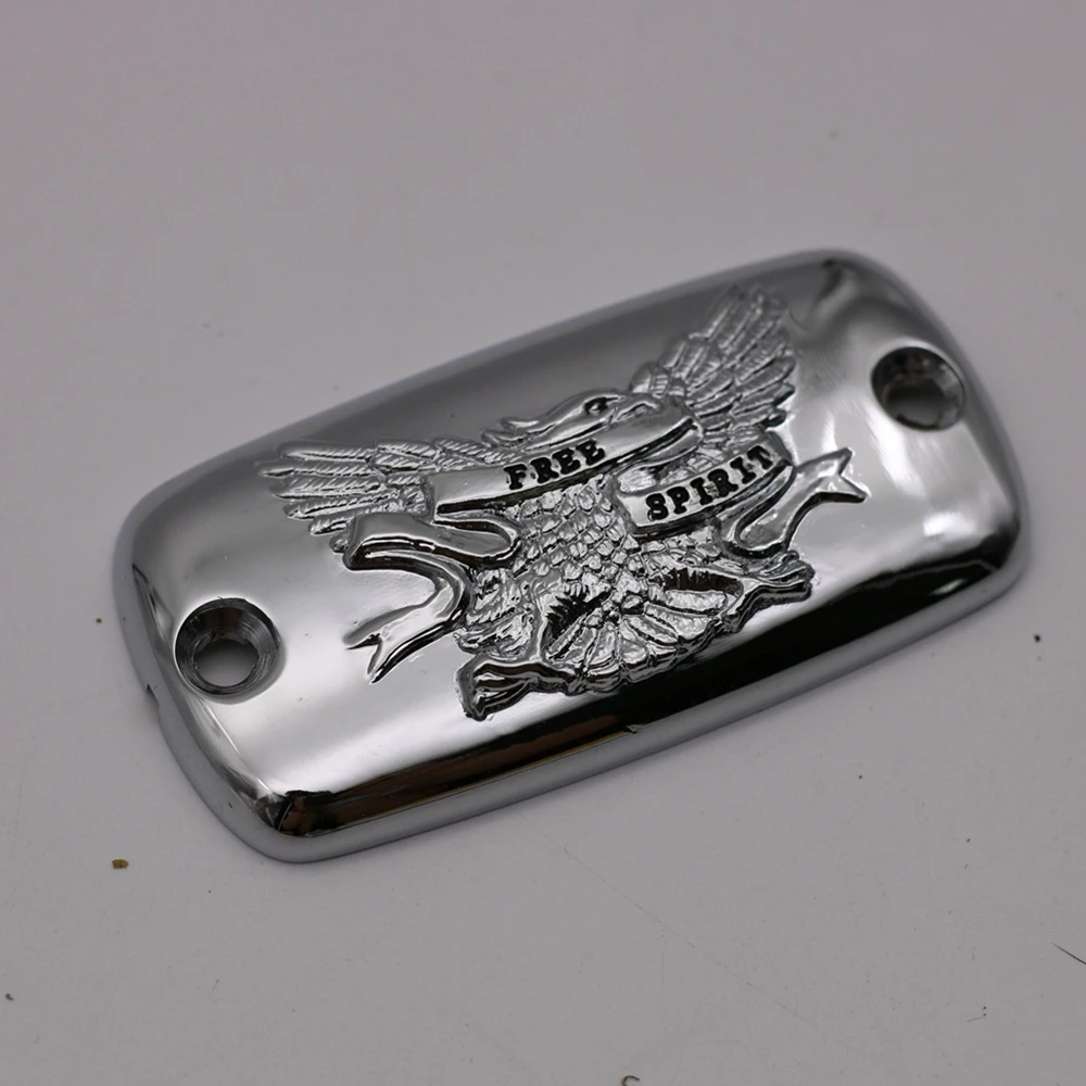 

For Honda Valkyrie Goldwing 1800 2001-2012 VTX 1800 2002-2011 Front Billet Brake Master Cylinder Fluid Reservoir Cover Oil Cap