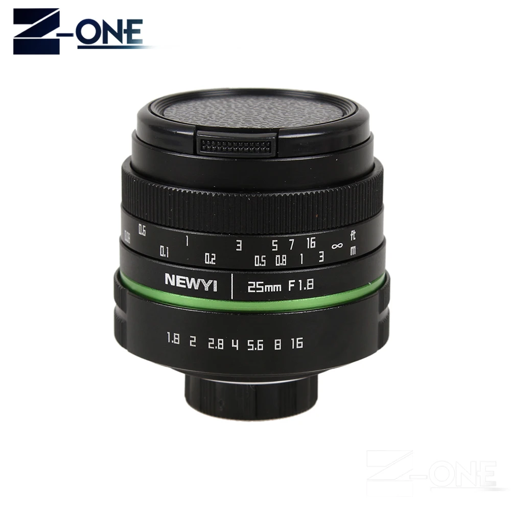 25 мм F1.8 APS C объектив Ручной камеры + адаптер макрокольца комплект для Nikon 1 AW1 S2 J4 V3 J3