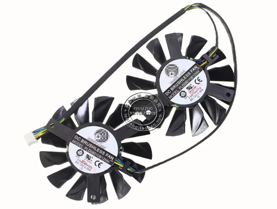 

Вентилятор охлаждения для видеокарты MSI R7850 HD7850 HD7950 R7950 HD7870 6870HAWK N670GTX N660 N660Ti N650Ti Hawk PLD08010B12HH