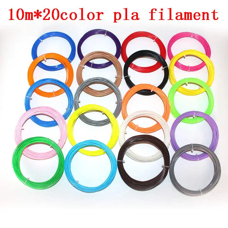 Filament 3 3D Ручка для печати 12 в 3D Ручка Карандаш 3D Ручка для рисования ABS нить для ребенка ребенок образование хобби игрушка-лучший подарок - Цвет: Filament 3