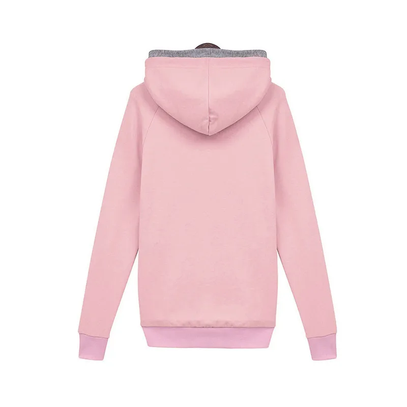 Женские повседневные однотонные толстовки с капюшоном пуловеры карманами KA BEST