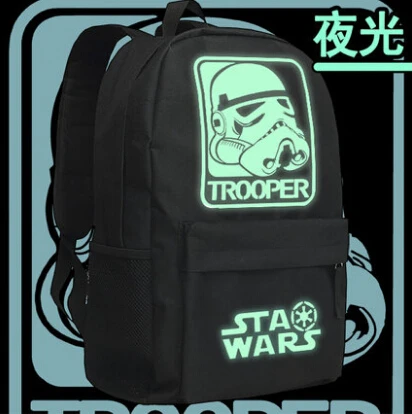03 New Star Wars Рюкзак Косплей Аниме солдат Мультфильм Сумка Аниме Оксфорд Школьный - Цвет: 03