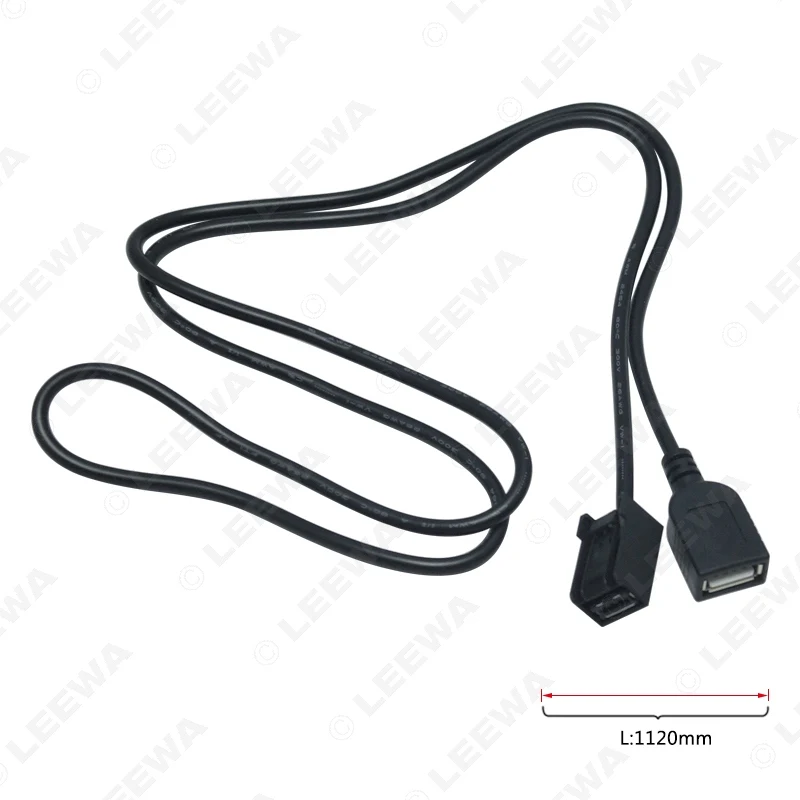 Автомобильный AUX USB кабель FEELDO 30 шт. переходник с внутренним разъемом