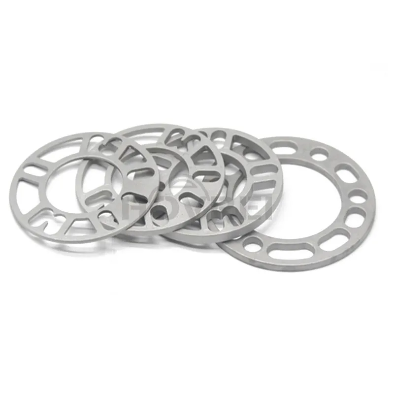 4PCS Universal car auto Alloy Aluminum 5mm Wheel Spacer Shims Plate 4 and 5 STUD Wheel Spacers Adaptor