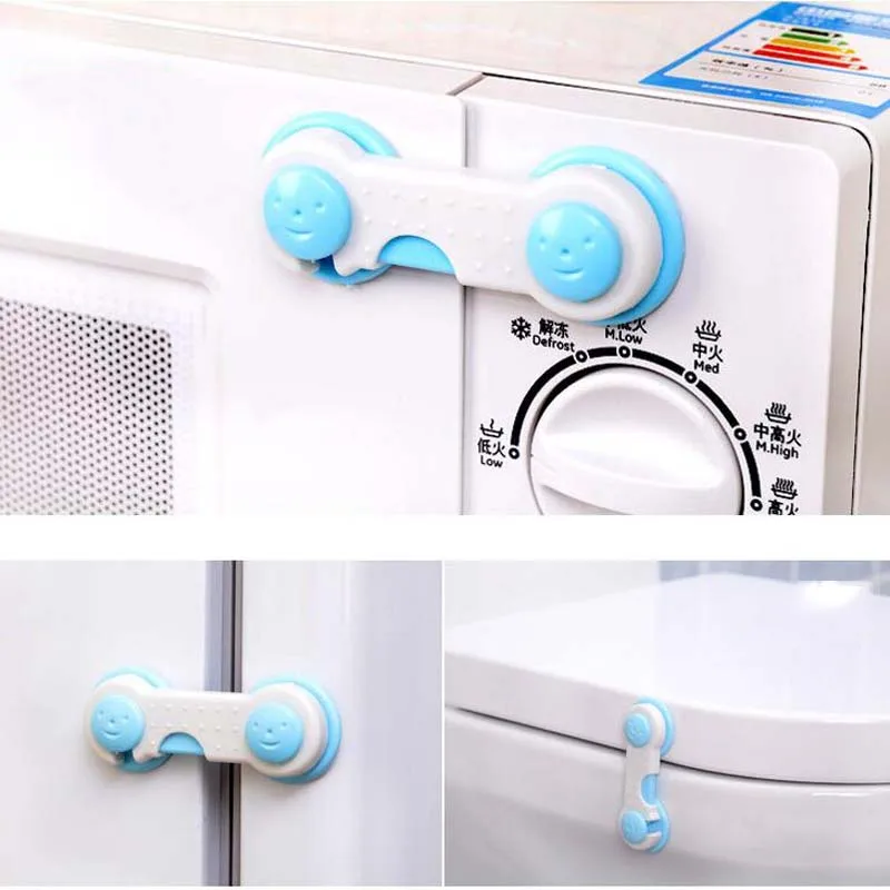 10 шт. детских предохранительных продукты безопасности холодильник с длинными