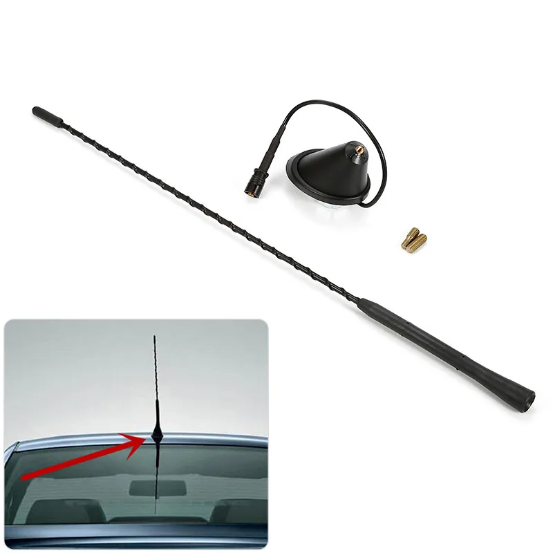 1" мачта на крышу радио штыревая антенна база для 1998-2004 VW JETTA BORA GOLF Авто запасная часть AM/fm антенна автомобильные аксессуары