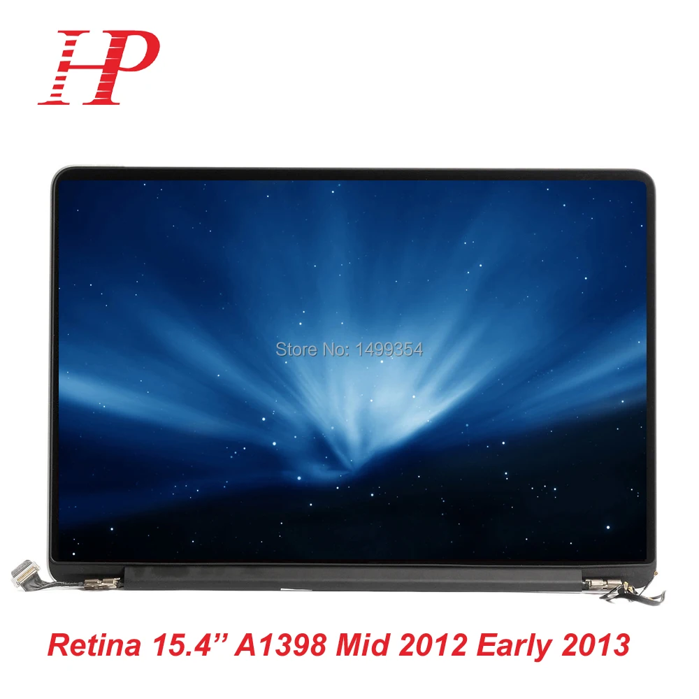 Поздно 2013 EMC2674/EMC2745 A1398 широкоформатный lcd экран Дисплей для MacBook Pro retina 15 дюймовый в