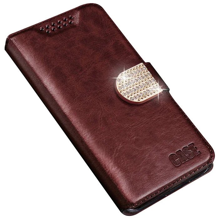 Style 3 Brown IYI Роскошный чехол-книжка для Asus Zenfone Go tv ZB551KL G550KL X013D X013DA X013DB 5,5 '', кожаный чехол-бумажник с откидной крышкой - Цвет: Style 3 Brown IYI