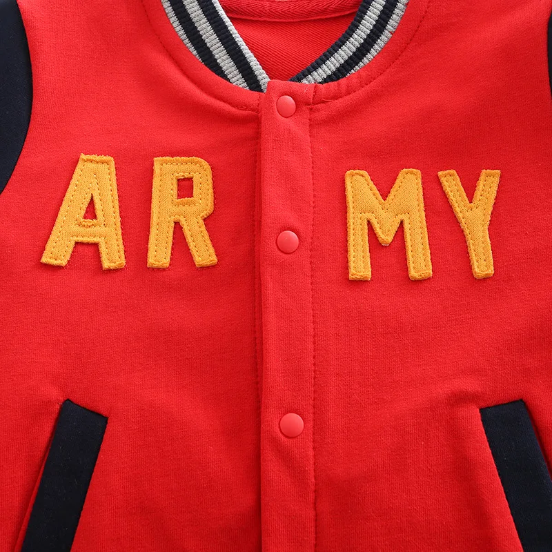 Весна 2019 Новое Спортивное стильное Детское пальто Модная бейсбольная куртка