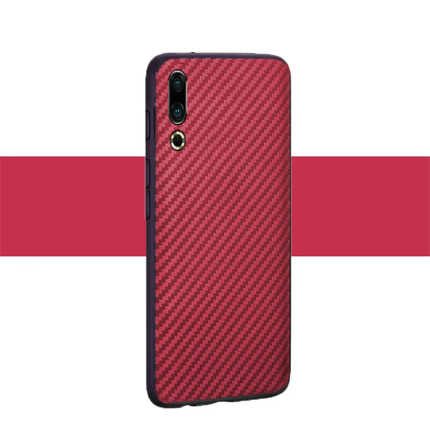 Чехол из углеродного волокна для Meizu Note 9 мягкая силиконовая защитная задняя