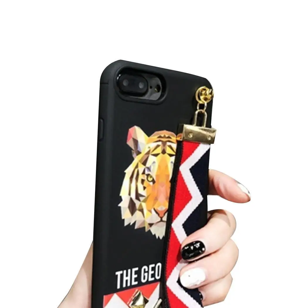 Чехол для телефона чехол iPhone животное на запястье с заклепками 7/8/7 plus/8 plus