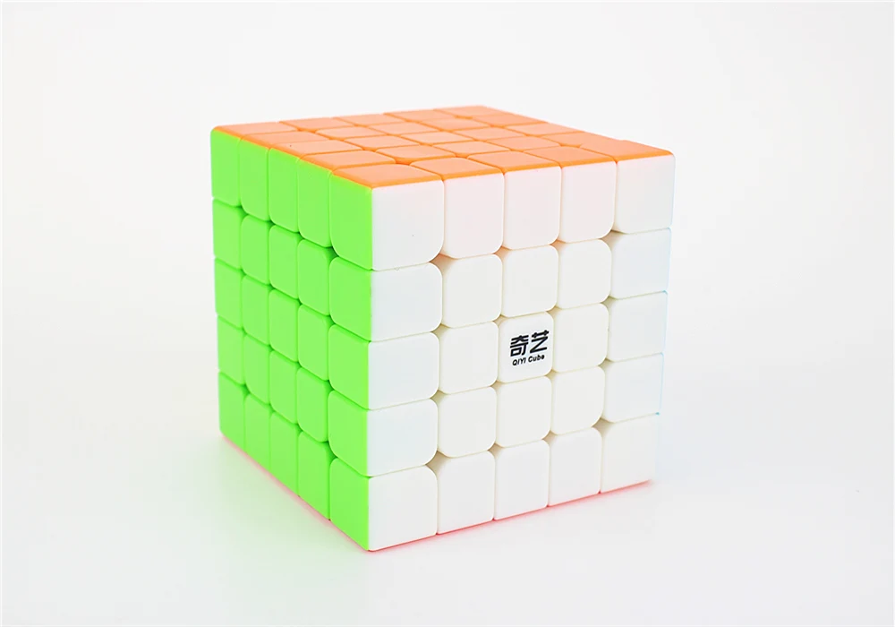 QiYi QIZHENG S 5x5 Магический кубик соревнования скорость головоломка Кубики Игрушки для детей Дети cubo stickerless матовый куб подарки игрушки