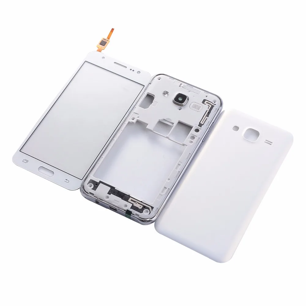Для Samsung Galaxy J5 2015 J500 J500F J500H корпус средняя рамка крышка батареи ЖК сенсорный экран