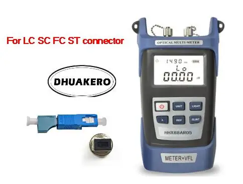Оптоволоконный измеритель мощности AB23B все в одном FTTH 70 + 10 дБм 5 км Визуальный