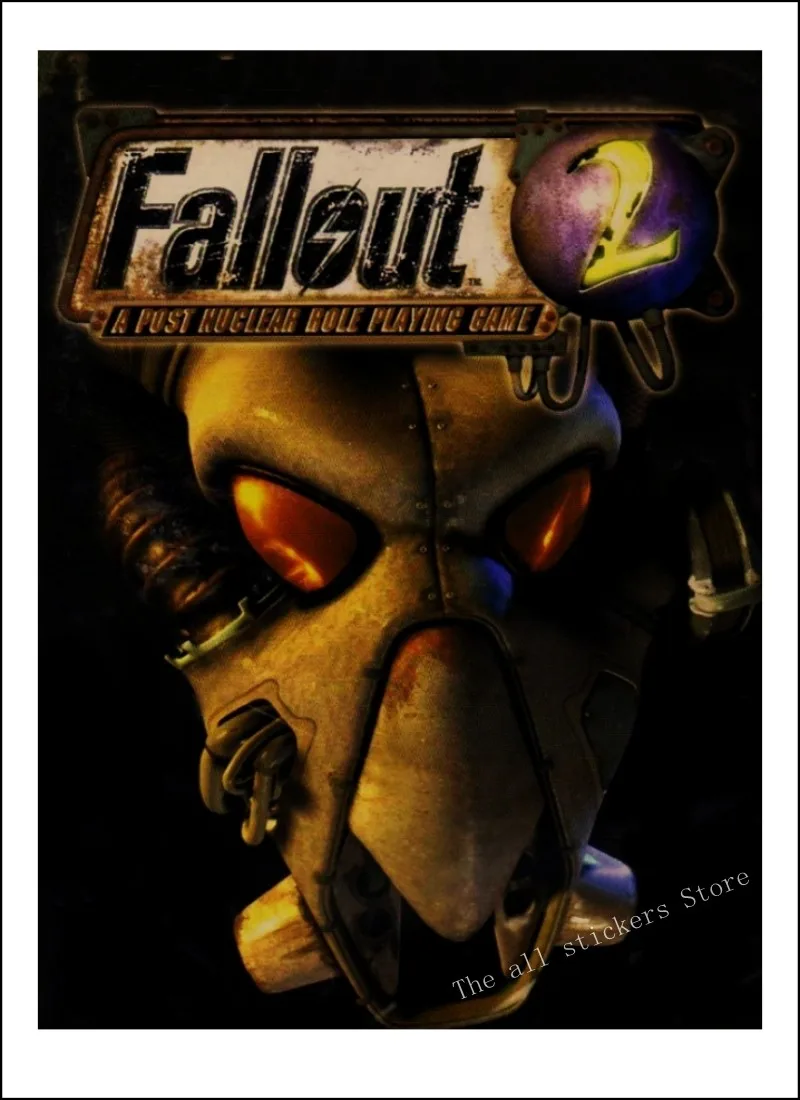 Fallout: Brotherhood of steel, Fallout 76, игровой плакат Fallout 3 4, украшение для дома, игровой плакат из крафт-бумаги/9005 - Цвет: 9
