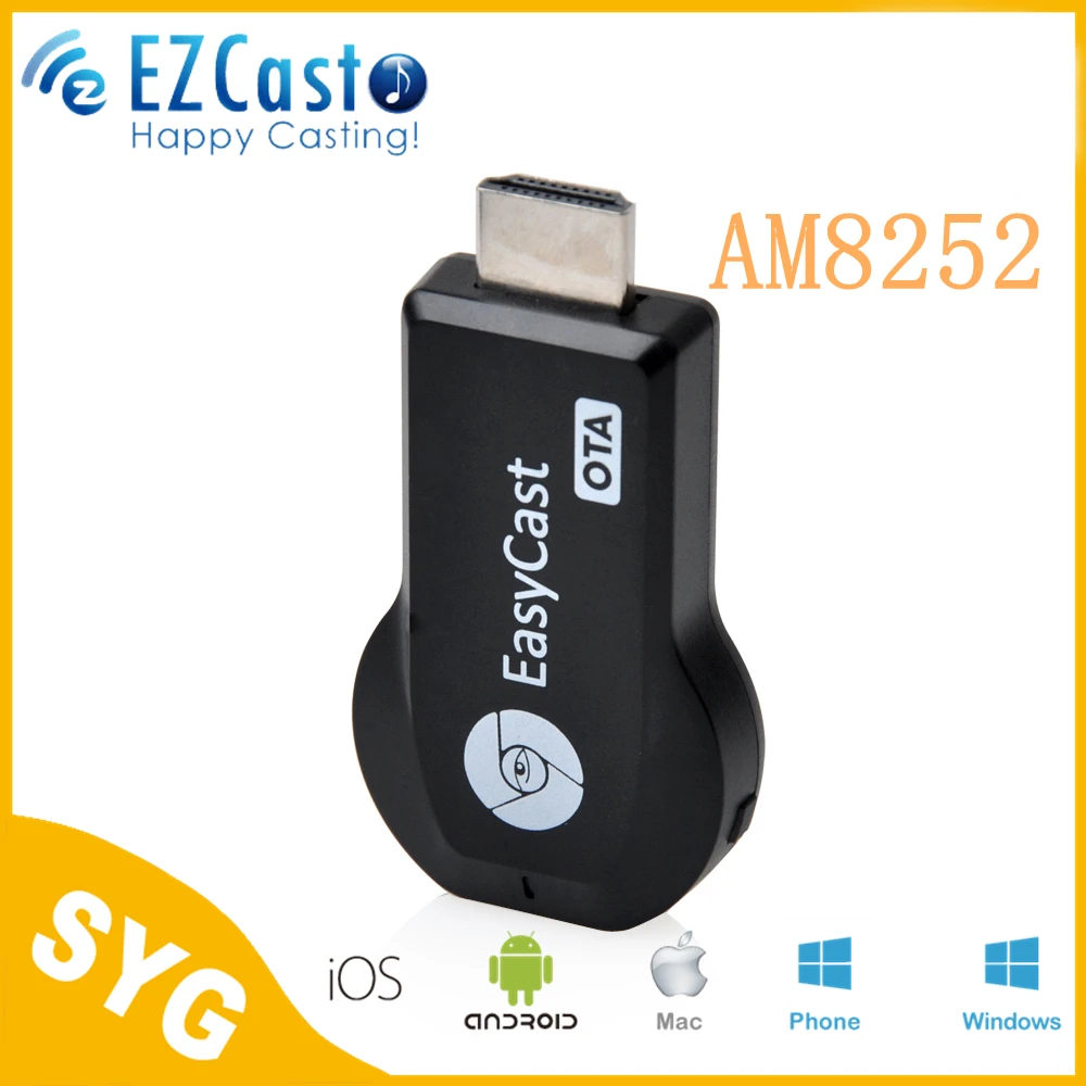 SYG EZcast WIFI Display Dongle EasyCast Miracast Airplay DLNA For for Android Windows IOS better than chromecast | Электроника