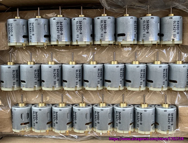 Абсолютно и JOHNSON 365 двигатель постоянного тока высокой скорости двигателя 12V 12800 об/мин 27,5*32,5mm щетка углеродная мотор
