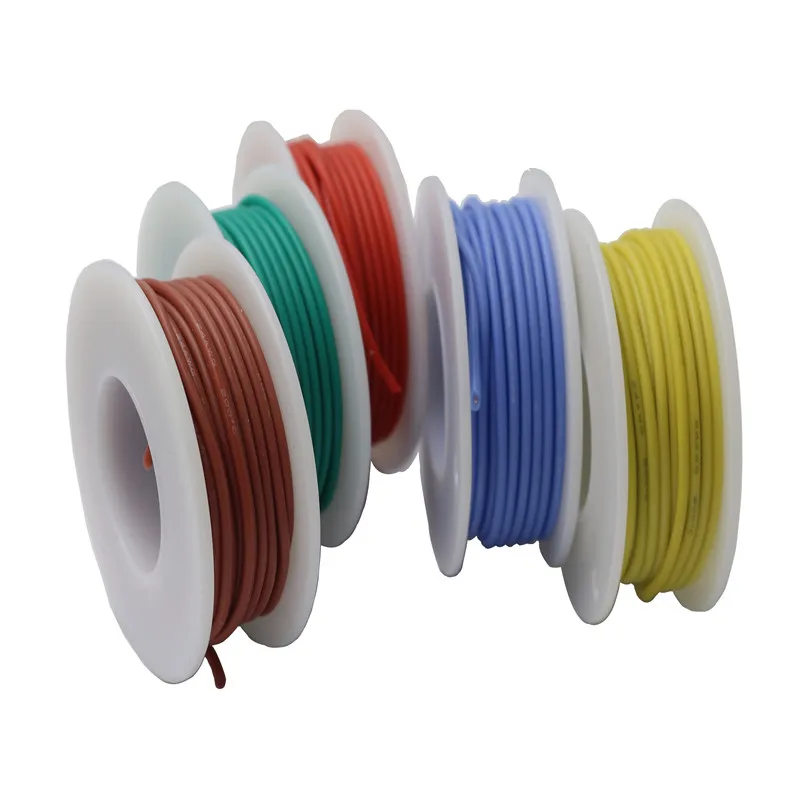 Гибкая силиконовая проволока и кабель 26AWG 10 м многожильный провод из луженой меди