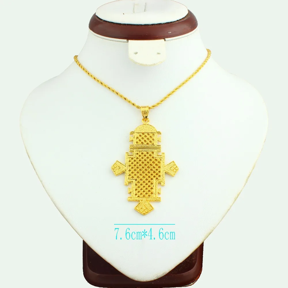 Новейшая модная Подвеска Крест с necklace ем золотой цвет кулон исламские украшения Подарки для женщин
