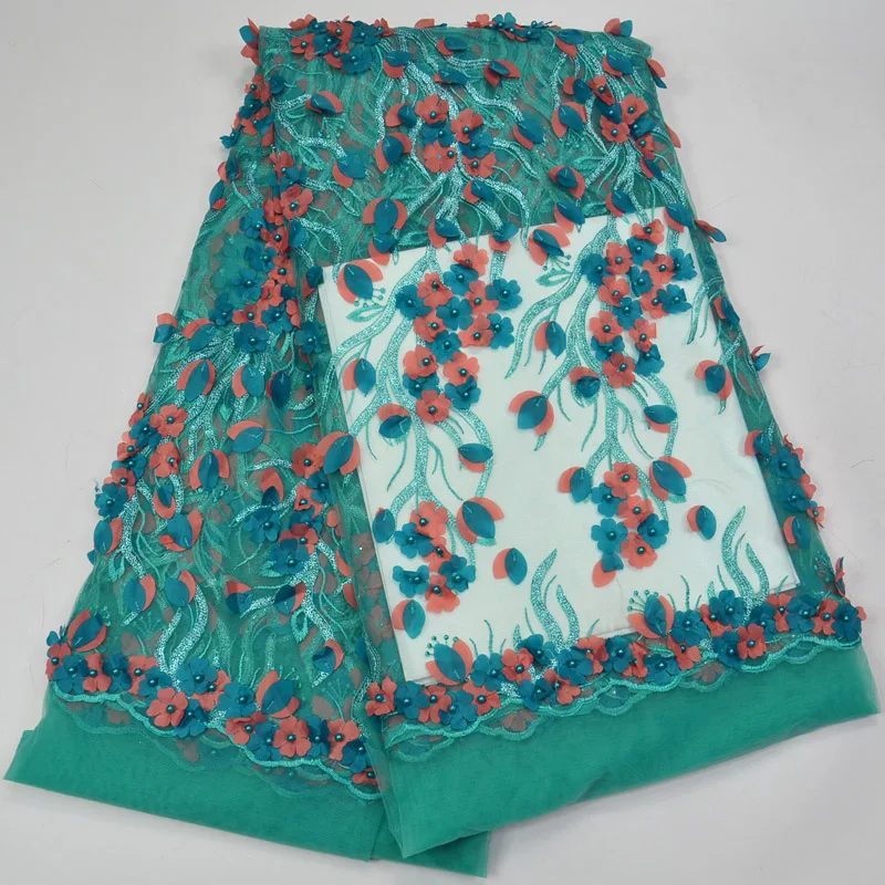 Лидер продаж в африканском стиле Кружево Ткань 2017 вышитые нигерийском S