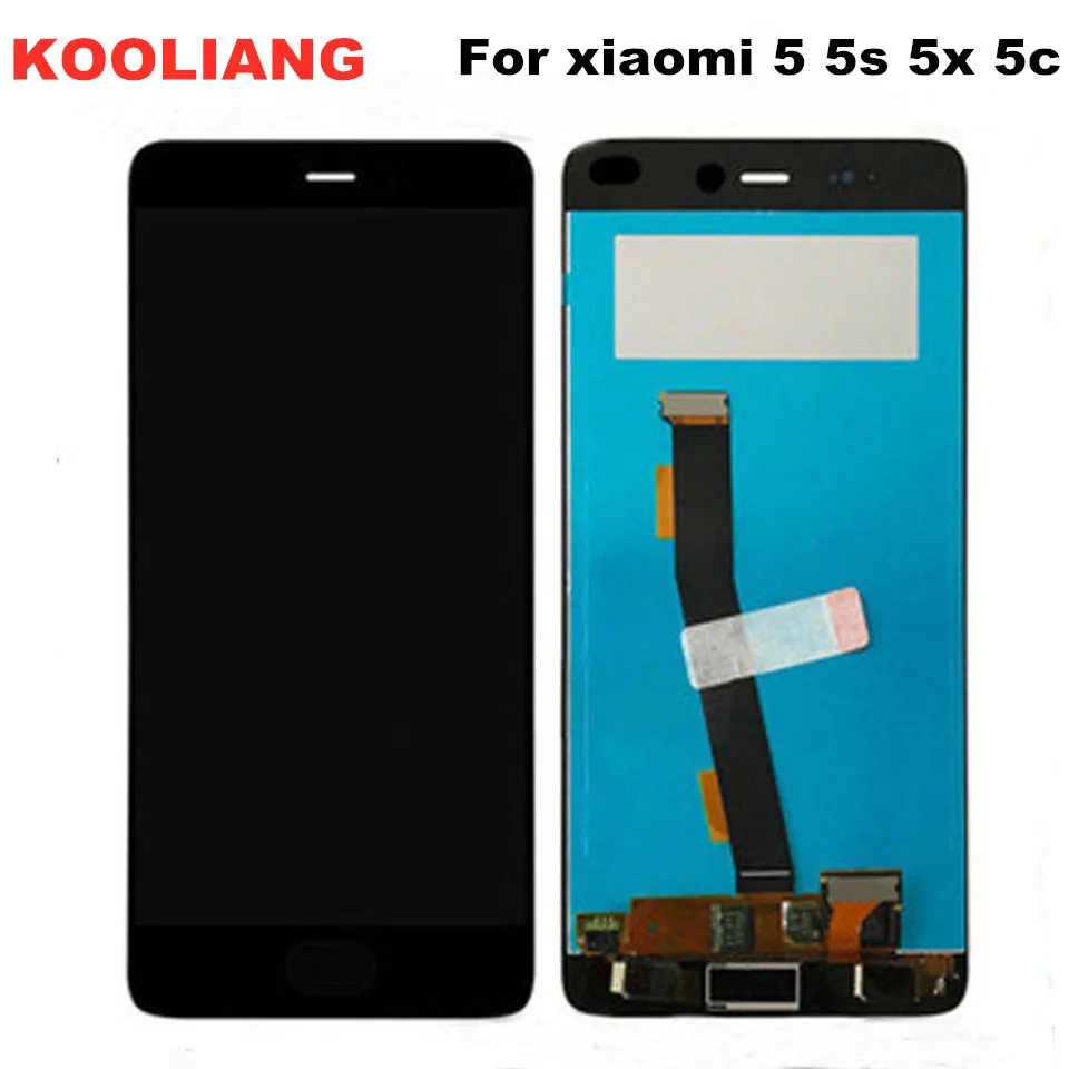 Для Xiaomi 5 5S 5x ЖК дисплей с сенсорным экраном в сборе мобильный телефон замена для 5s