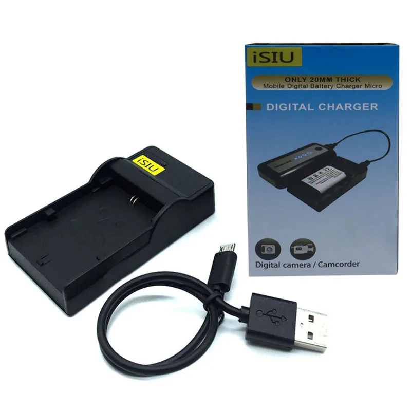 Isiu S002 s006camera Батарея Зарядное устройство для Panasonic DMC FZ7 dmc fz8 fz18 fz38 FZ50 fz28 FZ30 fz35|battery