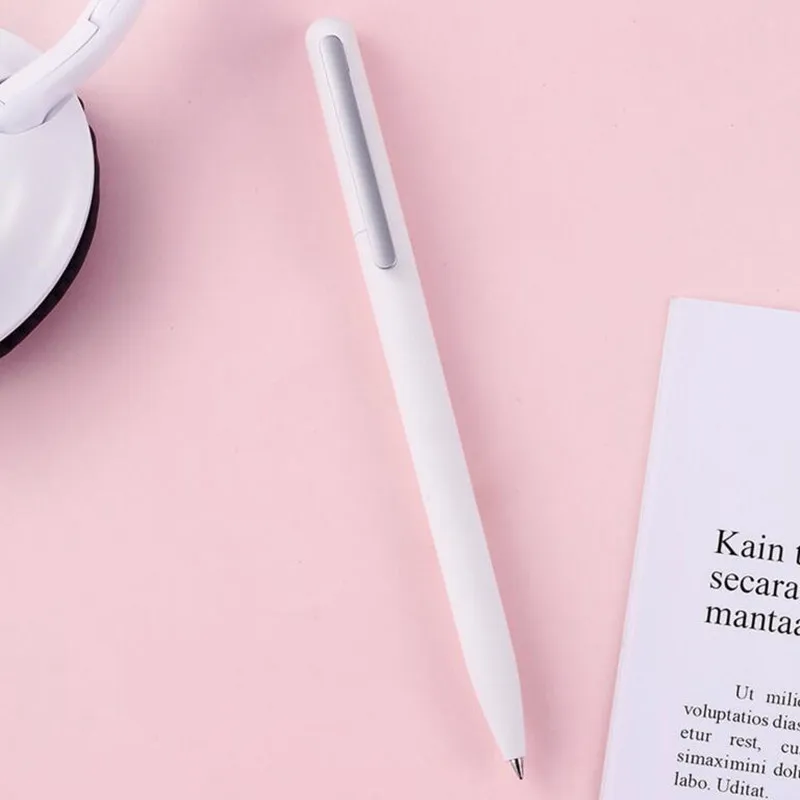 3 шт., оригинальная ручка Xiaomi Pinluo, ручка для подписи, 9,5 мм, 0,5, чернила, гладкая, швейцарская, черная, сменная, MiKuni, японская, чернильная, шариковая ручка