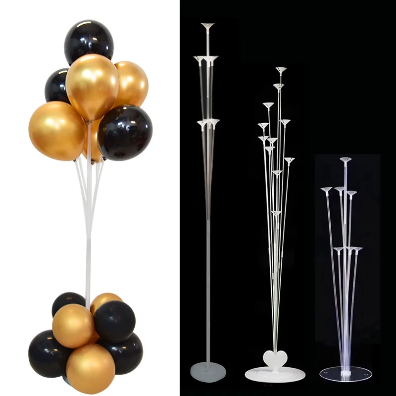 

7/11 Tubes Balloons Stick Ballon Holder Column Balloon Stand Baby Shower Kids Birthday Party Wedding Decoration Baloon Supplies