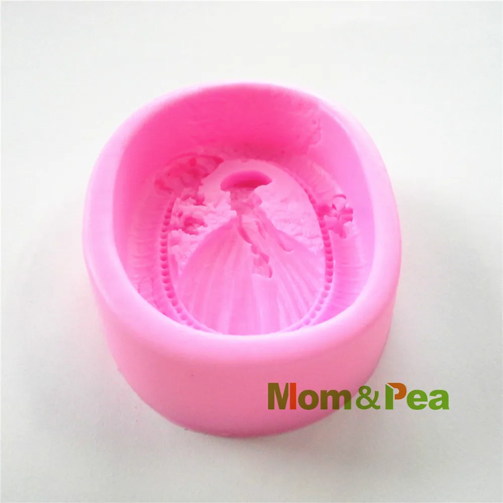 0507 Бесплатная доставка Женская силиконовая форма для мыла Mom & Pea украшение торта