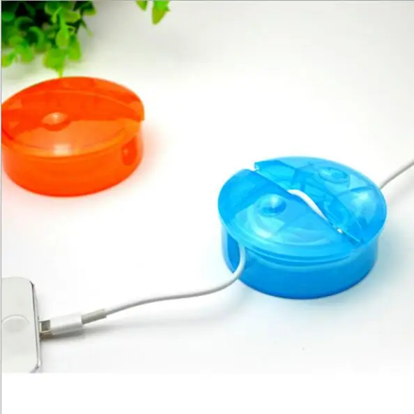 ABS Прозрачный USB данных намотки проволоки окружающей среды рабочего Отделка