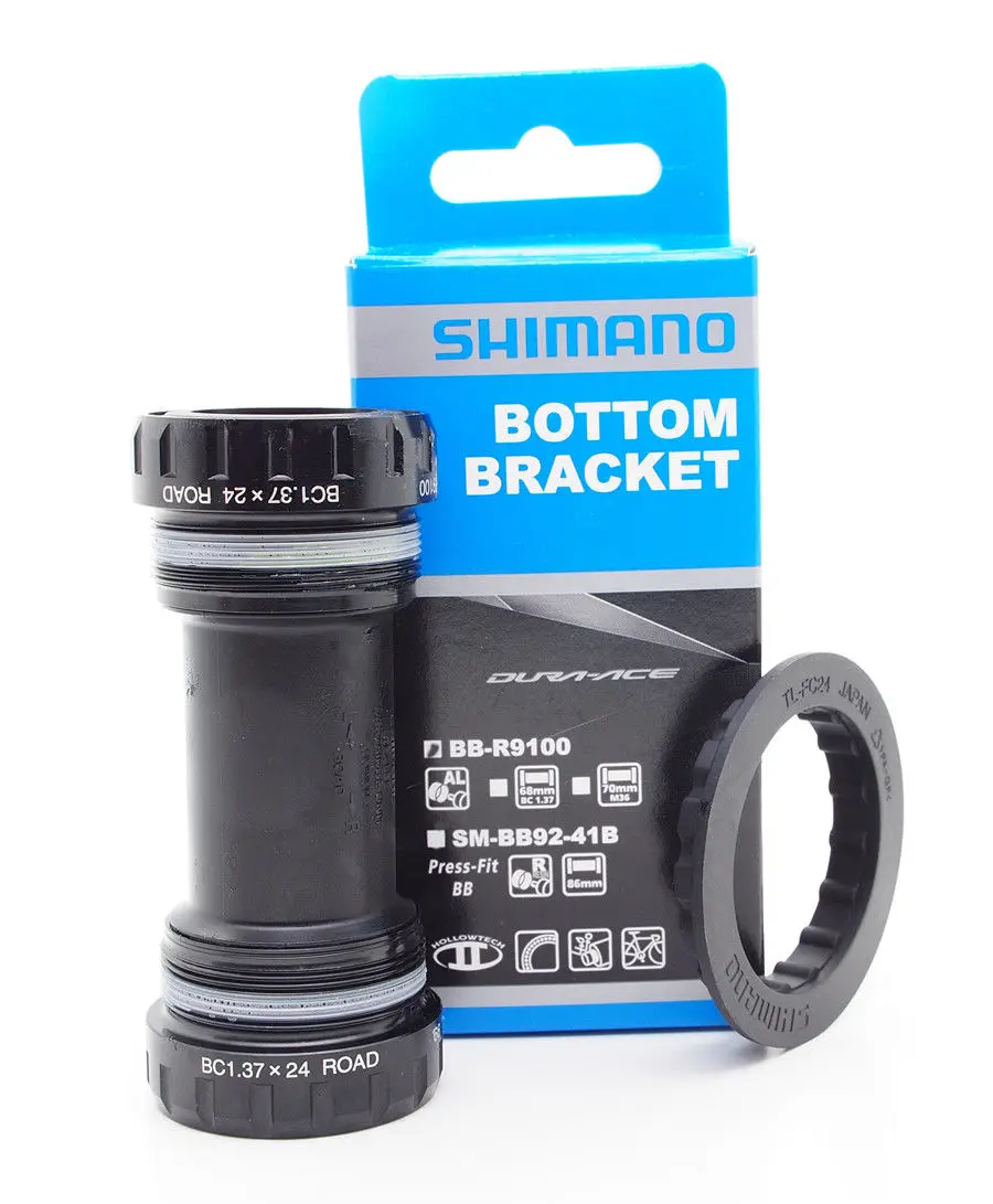 Оригинал Shimano Dura Ace Bike BB R9100 HOLLOWTECH II BSA Нижний Кронштейн английский 68 мм/Итальянский