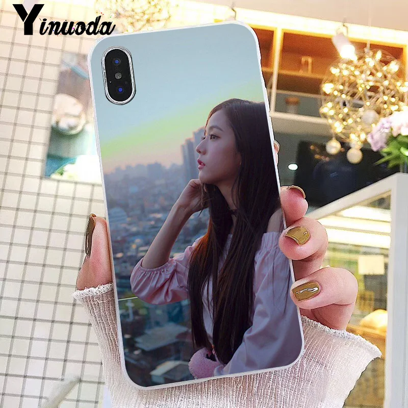 Yinuoda KPOP Черный Розовый JISOO JENNIE ROSE LISA новое поступление чехол для телефона iPhone 8 7 6S