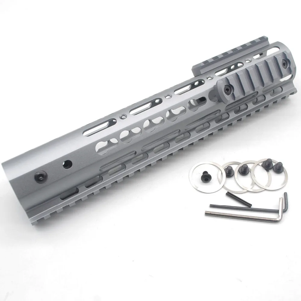 Aplus 7/9/10/12/13.5/15 дюйма Keymod Handguard Free Float Picatinny Rail Mount раздел System_Space Grey/Gray