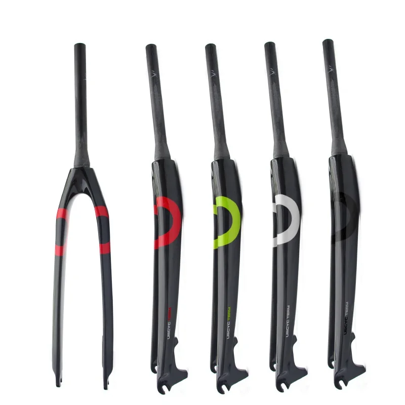 Горный велосипед с кольцом передняя вилка из углеродного волокна колеса 26/27 5/29