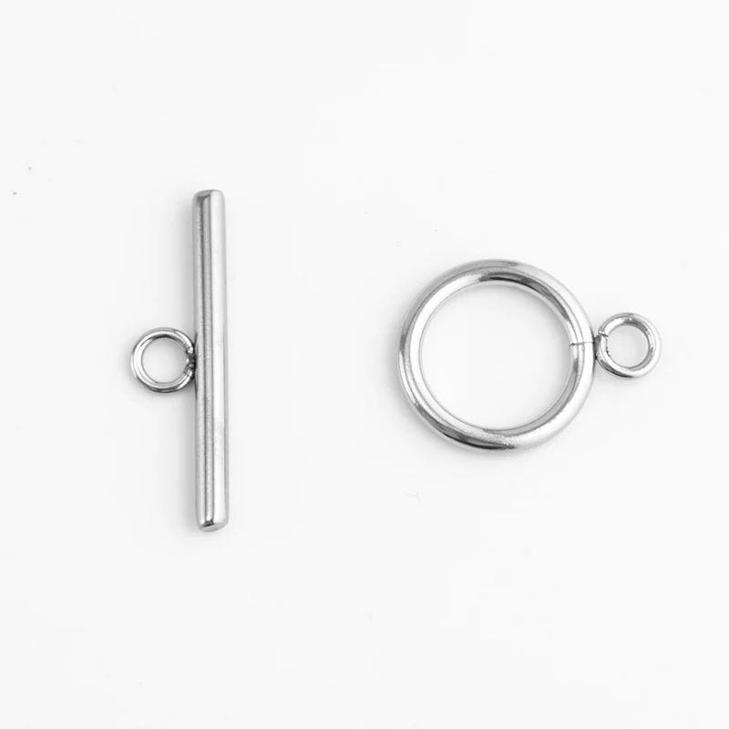 Risul 8 комплектов с позолотой шарнирно Рычажная застежка Разъемы OT серебряное