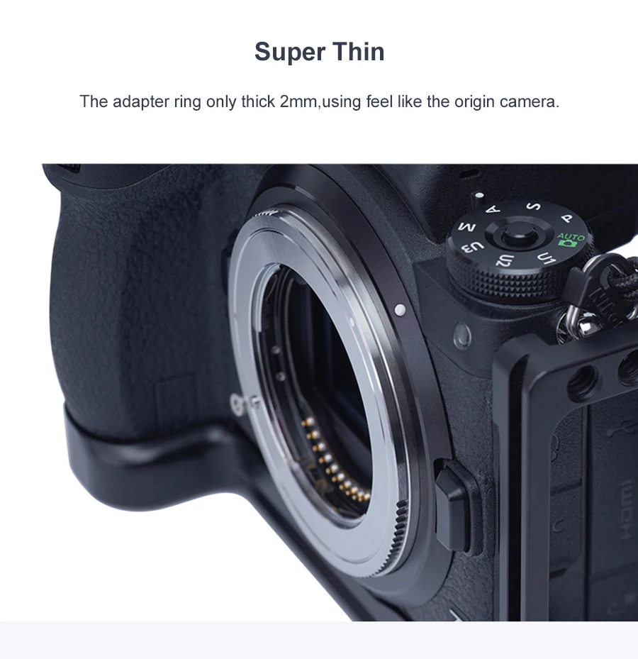 Адаптер для объектива с автоматической фокусировкой крепления Sony FE фотоаппарата